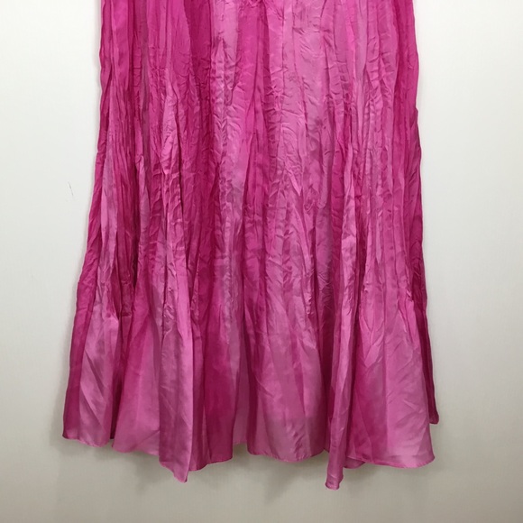 Lauren Ralph Lauren Silk Fuchsia Summer Dress - Picture 10 of 13